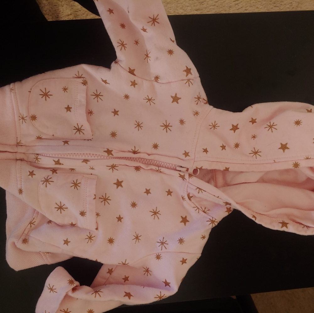 Pink polka dot jacket